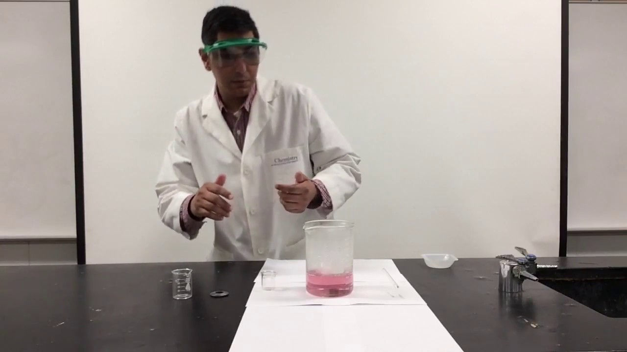 Potassium sodium tartrate and hydrogen peroxide catalyst reaction