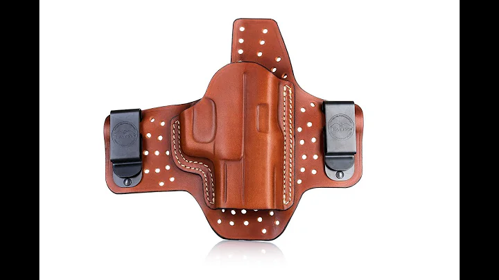 A115 Kite - Maximum Comfort IWB Concealed Open-top Leather Holster on Airflow Platform