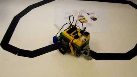 LEGO - RCX - Crazy Line Follower (1384)