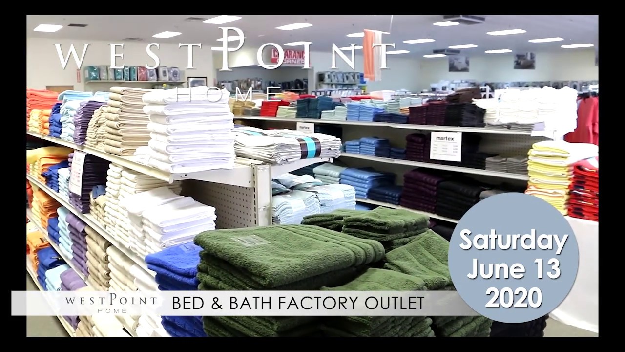 WestPoint Home Bed & Bath Factory Outlet Manager's Sidewalk Sale 613