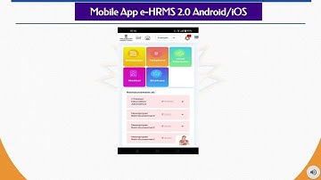 The New Official e-HRMS 2.0 Mobile App is Here! | Available on iOS & Android