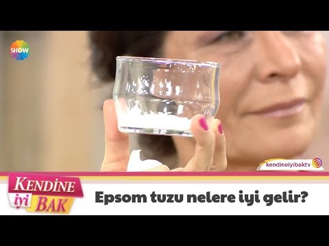 Video: Epsom tuzu kuru ciltlere iyi gelir mi?