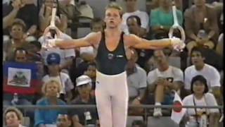 Vitaly SCHERBO (CIS) rings - 1992 Olympics Barcelona Team Optionals