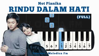 Rindu Dalam Hati - Arsy Widianto dan Brisia Jodie | Not Pianika   MIDI 