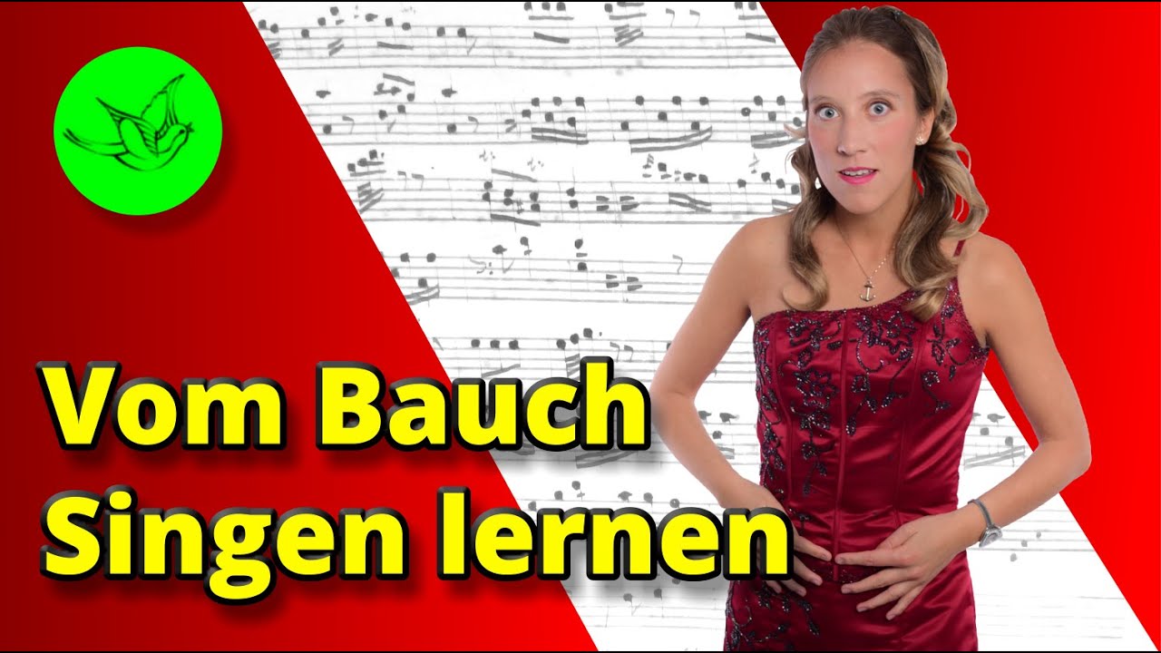 Stimmbildung 🎵 - vom Bauch 🤰 singen lernen 🎹