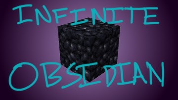 Tutorial/Concept: One Lava Bucket=Infinite Obsidian