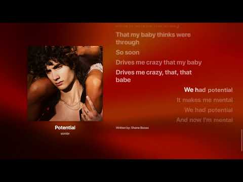 sombr - Potential (Lyrics)
