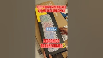 unboxing Zebronics Transformer Keyboard and Mouse combo pack#ytshorts #shorts #youtubeshorts