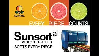 The Sunkist® Sunsort AI Vision Sorter