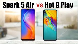 Tecno Spark 5 Air vs Infinix Hot 9 Play: which one is better?