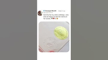 Personalized Book Embosser