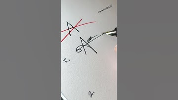 How to learn your signature?(A)❤️
