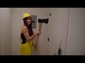 I CHOPPED MY DOOR DOWN WITH AN AXE!! | Nicolette Gray