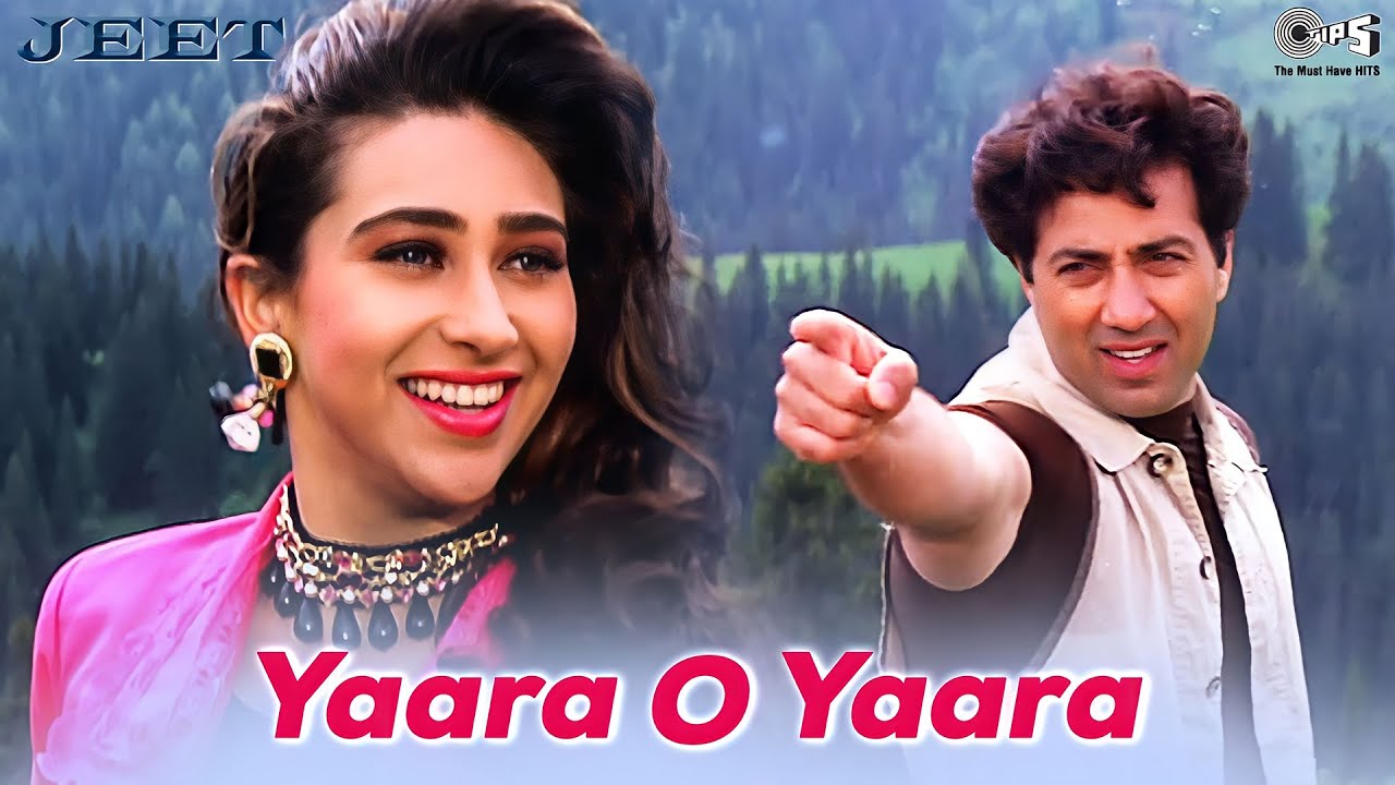Yaara O Yaara  Jeet  Sunny Deol Karisma Kapoor  Alka Yagnik  Vinod Rathod  90s Love Hits