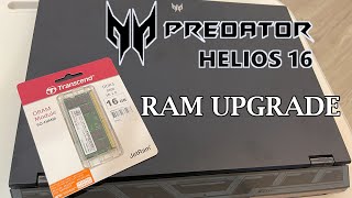 Adding 16GB RAM to Helios 16 | Will It Improves Gaming Performances ?