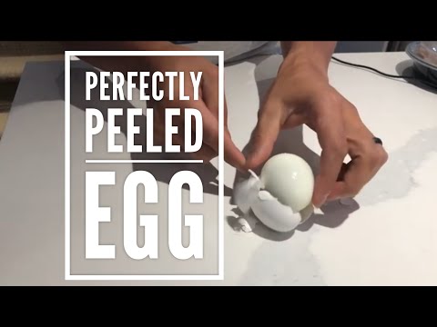 Best way to Peel a Hard-Boiled Egg