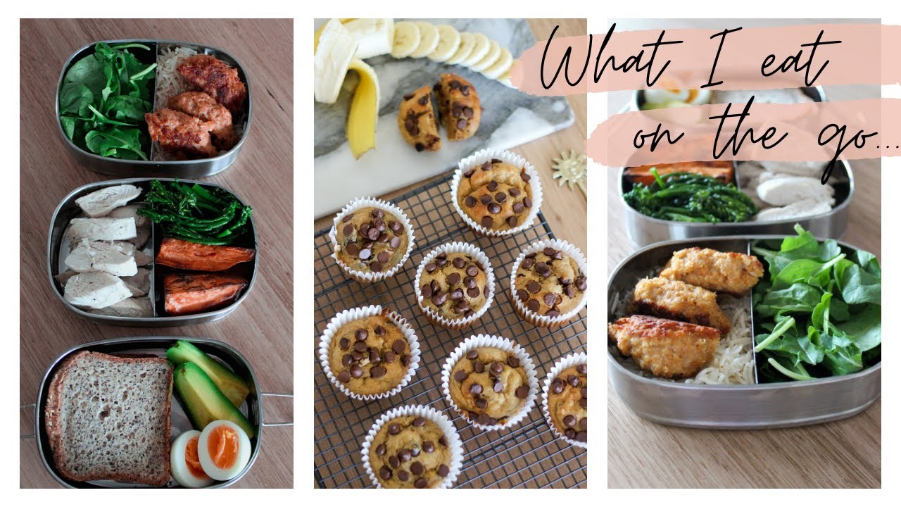 WHAT I EAT ON THE GO! Healthy, Ready made meals for a busy lifestyle!