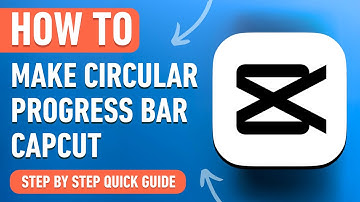 How to make a Circular Progress Bar in CapCut [2024] Easy Tutorial