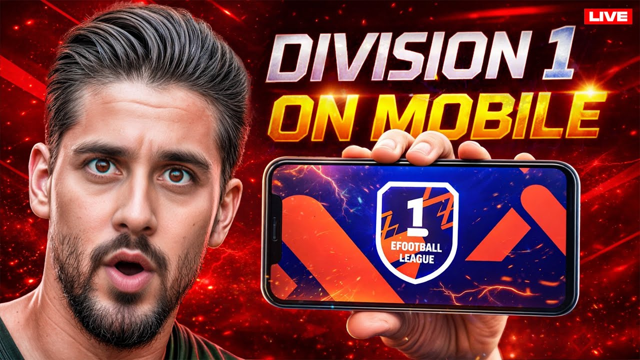 I PLAY DIVISION 1 FIRST TIME 😱 My eFootball MOBILE Team, Formation & Instructions REVEALED 🔥