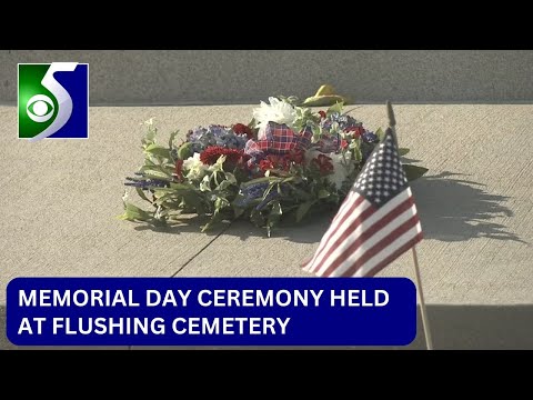 Memorial Day ceremony held at Flushing Cemetery