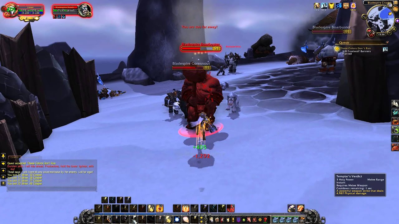 These Colors Don't Run Quest Playthrough - Frostfire Ridge