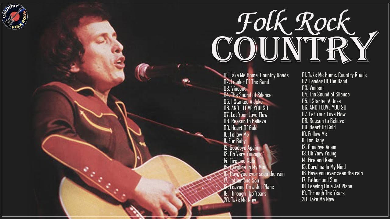 Best Folk Rock and Country Songs Folk Songs 70s 80s Best Collection