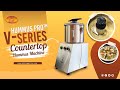 Hummus Pro - V-Series - Countertop Hummus Machine | Restaurant Equipment - Food Processor