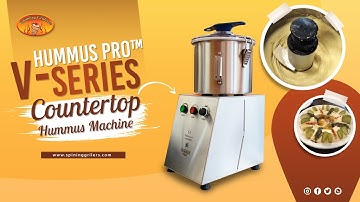 Hummus Pro - V-Series - Countertop Hummus Machine | Restaurant Equipment - Food Processor