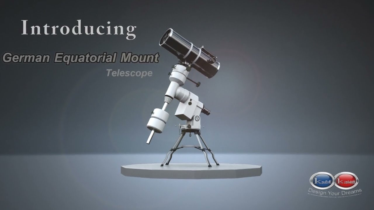 German equatorial mount 720p