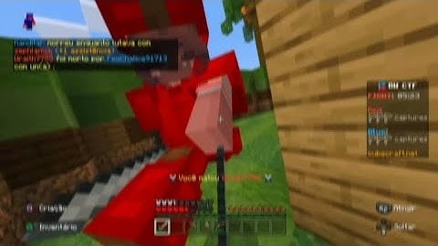 Jogando Capture The Flag no CubeCraft - Playstation 4 - (Minecraft Block Wars) #2