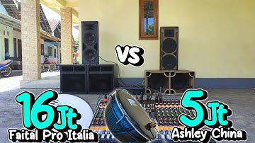 ADU SOUND PALING ENAK BUAT HADROH !! TEST VOKAL, BASS KICK & DANGDUT 5 Juta vs 16 Juta