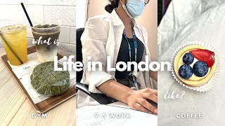 9-5 Work Week In My Life • What Life In London Looks Like • Cooking, Gym, Cleaning 🇬🇧