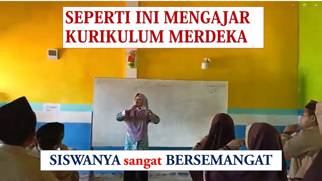Contoh Praktik Mengajar Kurikulum Merdeka