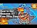season 53 elite pass review | how to get free elite pass in free fire | garena free fire