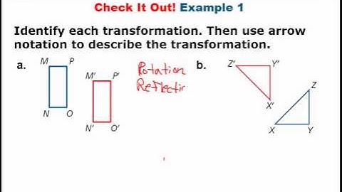 Geometry: Transformations part 1