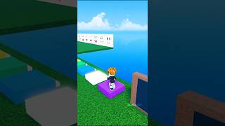 Easy Glass Bridge 😮 #roblox #shorts
