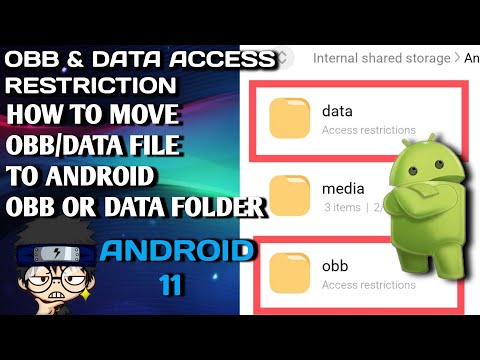 HOW TO ACCESS AND MOVE FILE FROM OBB/DATA DIRECTORY ON ANDROID 11 | Najskie