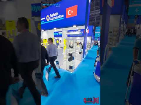 تطور صناعة السيارات التركية شوفوا عدد الشركات التركية في اوتوميكانيكا دبي 2024   