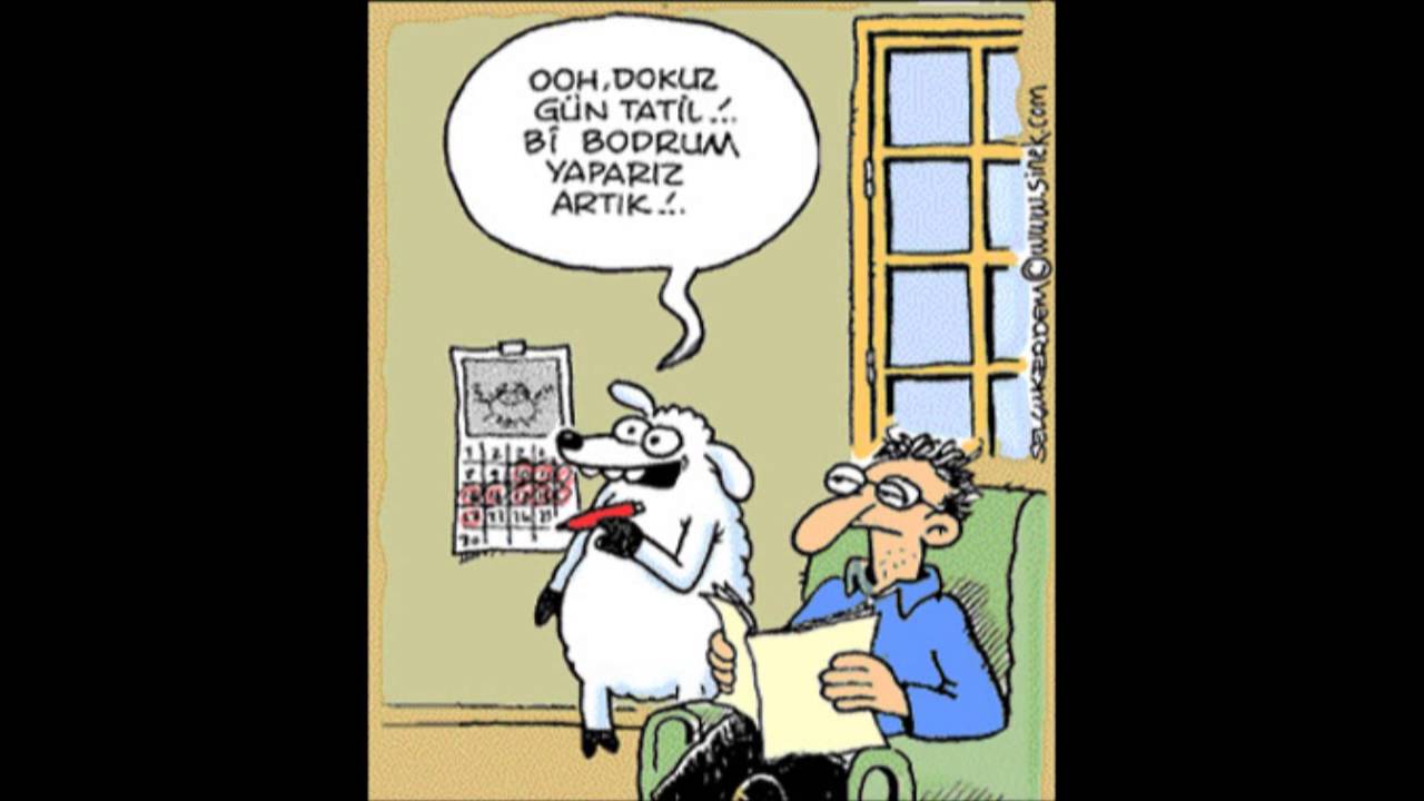 Kurban bayramı karikatürleri Kurban bayramı karikatürleri