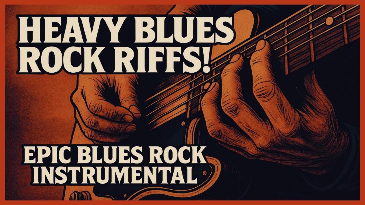 Heavy Blues Rock Instrumental Tracks | Bluesy Rock Guitar Music