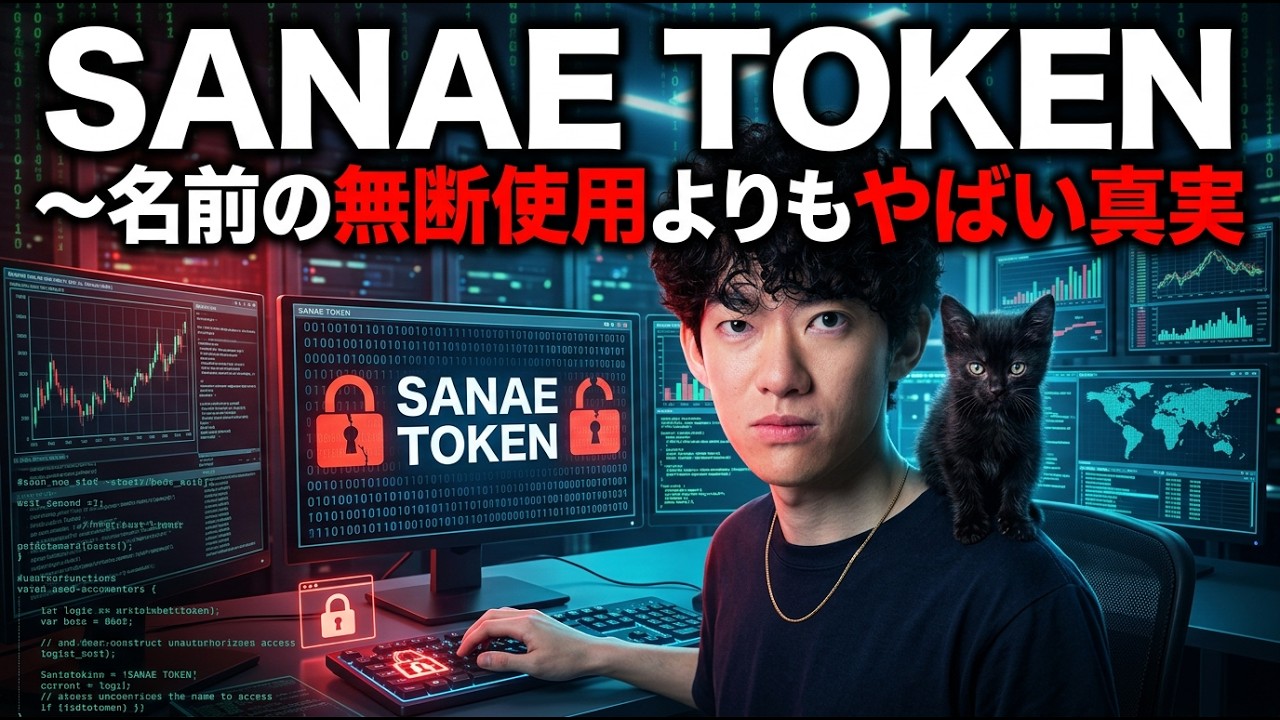 【99%詐欺】SANAE TOKENを最新研究で解説
