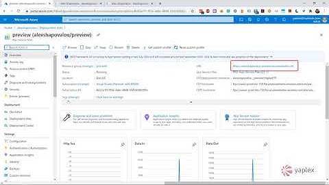 Using Azure Deployment slots for zero downtime deployments