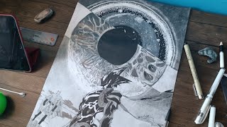 Drawing The Saitama Vs Garou Manga Panel One Punch Man