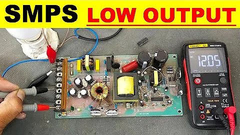 {782} 12 Volt SMPS Has Only 3 Volt Output, Low Output