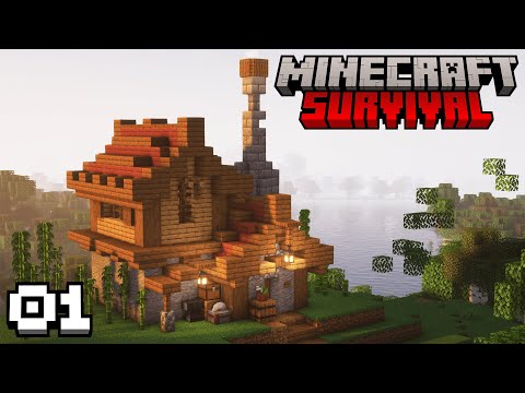 Yeni Bilgisayar ile Efsanevi Başlangıç Evi!!🤩 | Minecraft 1.20 Türkçe Survival (1)