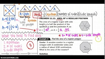 11 6 Areas of Regular Polygons 1