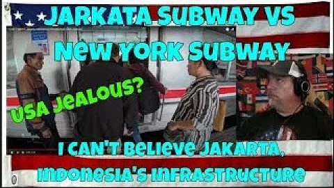 I CAN'T Believe Jakarta, Indonesia's Infrastructure (USA Jealous) - REACTION