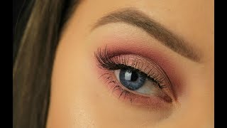 Soft Pink Smokey Eye | Urban Decay Backtalk Palette screenshot 4
