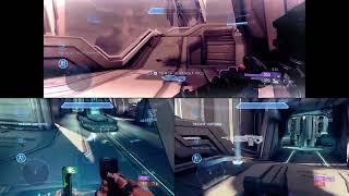 Halo 4 local multiplayer gameplay highlights
