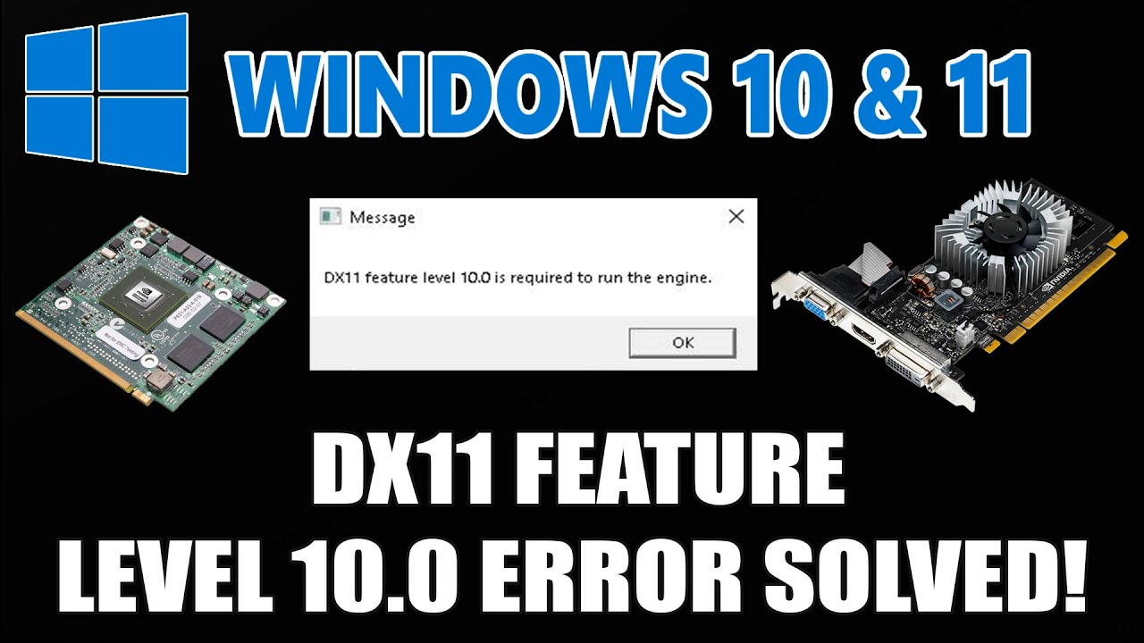 Dx11 feature 10.0. Dx11 feature Level 10.0 is required to Run the engine как исправить. Message dx11 feature Level 100 is required to Run the engine что за ошибка. Conan Fatal Error dx11. VALUEERROR: no engine for filetype: ''.